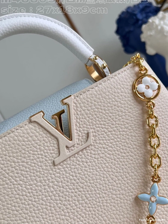 FS CHEAP CAPUCINES LOUIS BB-27*18*9CM VUITTON 0714